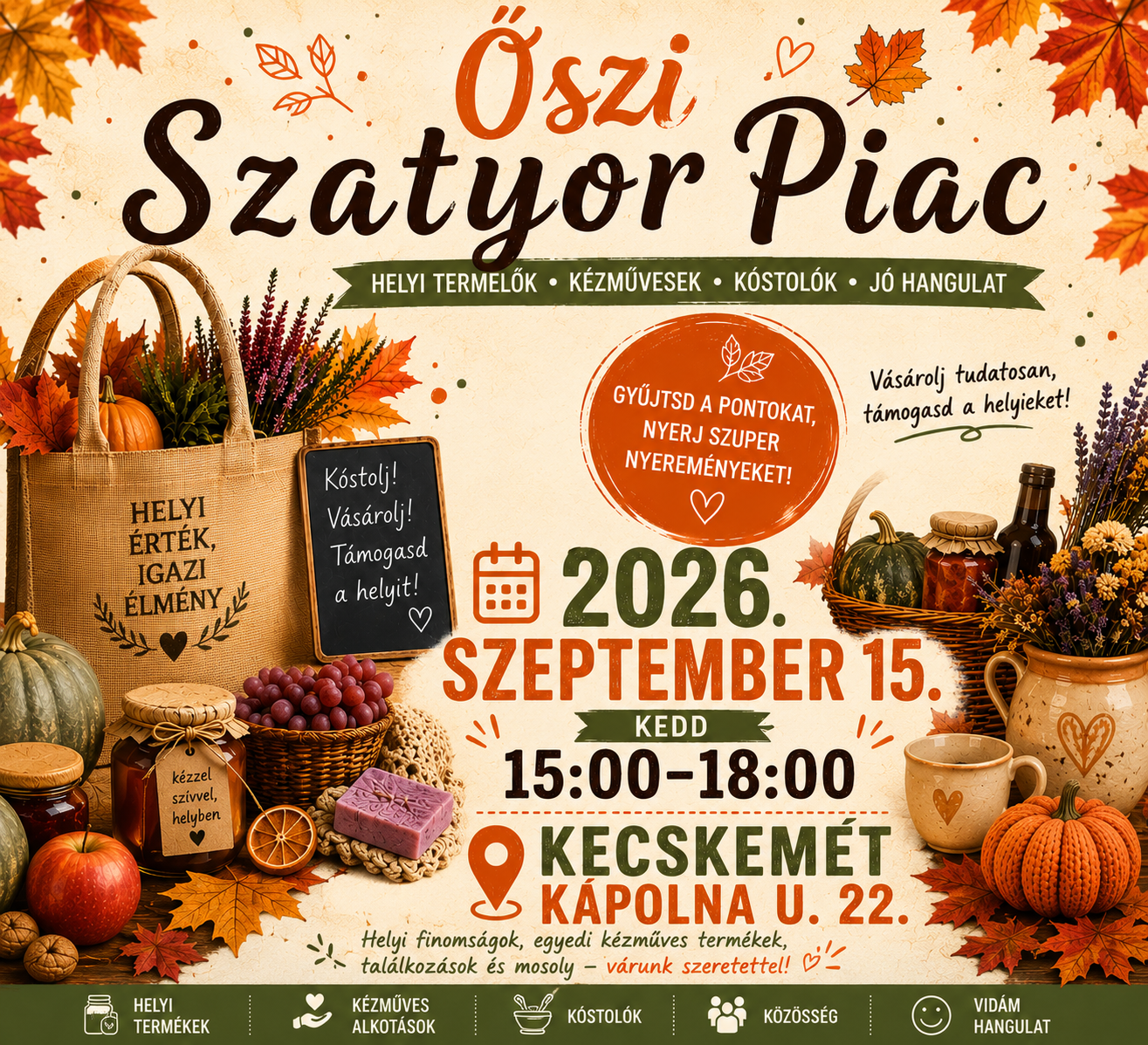 őszi piac
